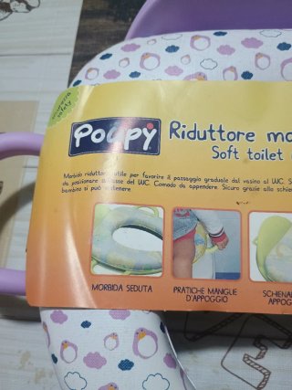 Riduttore morbido Poopy con maniglie