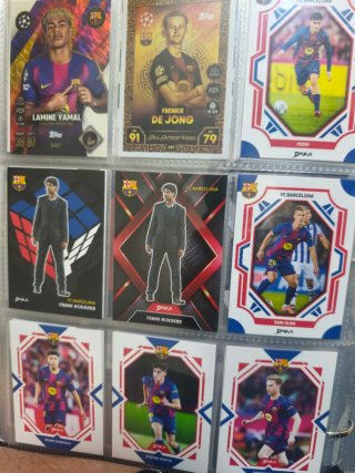 FC Barcelona lote ( Lamine Yamal, Ronaldinho etc.)