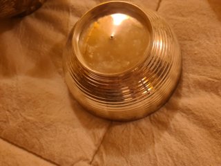 3 Cuencos Vintage Plata Alemana/Alpaca