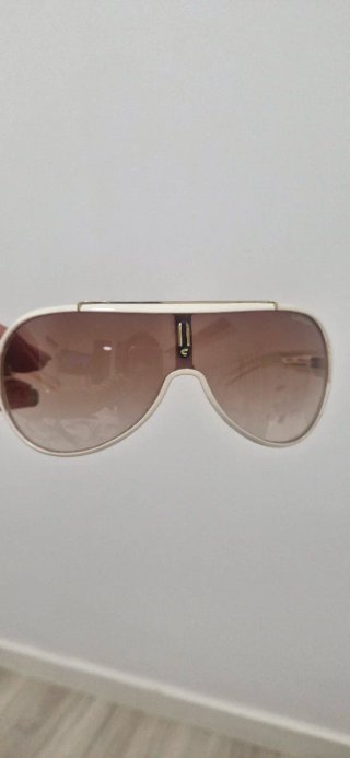 Gafas de sol Carrera originales blancas y marrones
