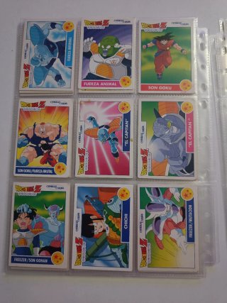 COMPLETA Dragon Ball Z Combat Cards
