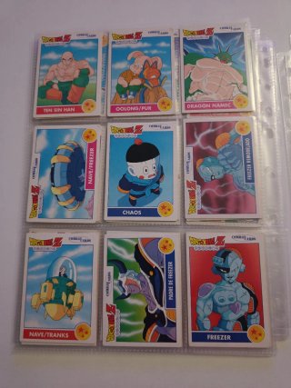 COMPLETA Dragon Ball Z Combat Cards