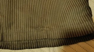 Pantalón corto de vestir negro con rayas blancas