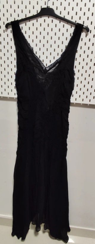 Vestido Negro Zara Talla M Nuevo