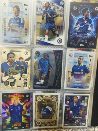 Chelsea FC Topps lote