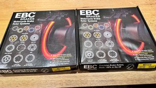 Discos Freno Delanteros EBC MD1141X Moto
