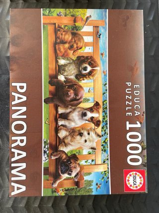 Puzzle Educa Panorama 1000 Piezas perros