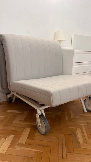 2 Sillones-cama IKEA 80cm ancho 2 unidades