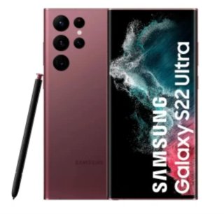Samsung Galaxy S22 Ultra 5G Borgoña