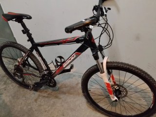 Bicicleta de Montaña 6500 Negra/Roja
