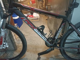 Bicicleta de Montaña 6500 Negra/Roja