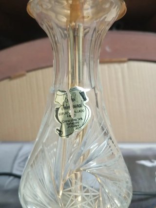 Lámparas Cristal Bohemia Vintage Años 70/80