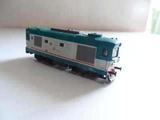 LOCOMOTORA FD 345 MOTORIZADA CON MINITRIX ESCALA N