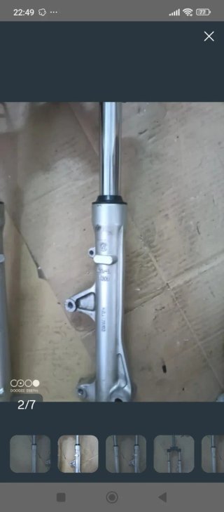 Tija y horquillas Honda Vision 110 (2015)