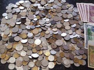 Lote monedas y billetes España