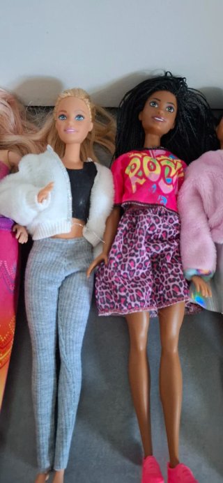 Conjunto di Barbie e Ken