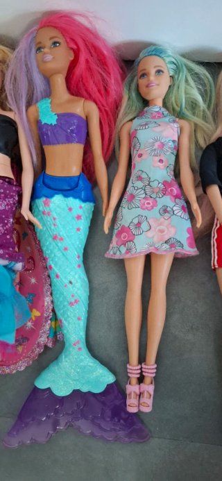Conjunto di Barbie e Ken