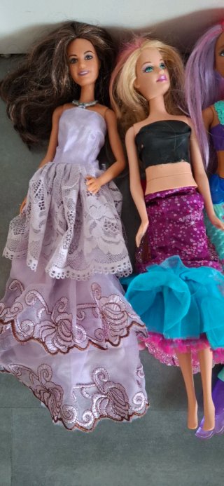 Conjunto di Barbie e Ken