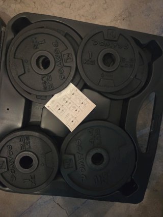Kit Mancuernas 20kg Musculación Decathlon