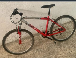 Bicicleta de Montaña Alloy 7005 Roja