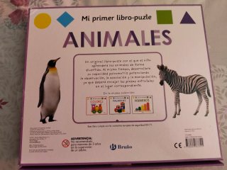 Mi primer libro-puzle. Animales