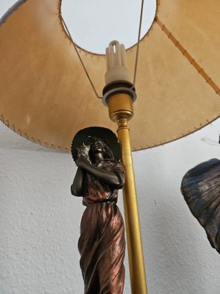 Lámpara Vintage Art Nouveau Mujer