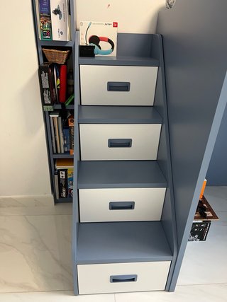 Habitación juvenil madera maciza