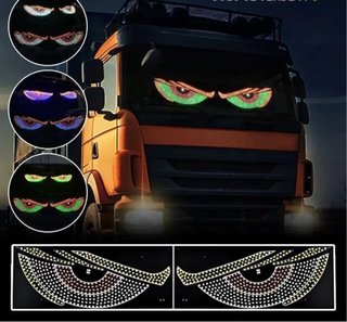Pegatinas Ojos Malignos para Coche/Camión