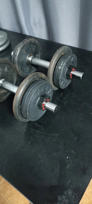 Mancuernas 20 kg (par)