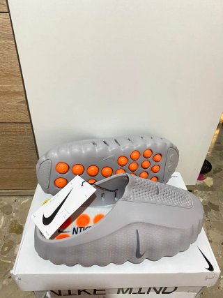 Zapatillas Nike Mind 001 Gris Naranja