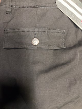 Pantaloni cargo Bear uomo neri tg.50