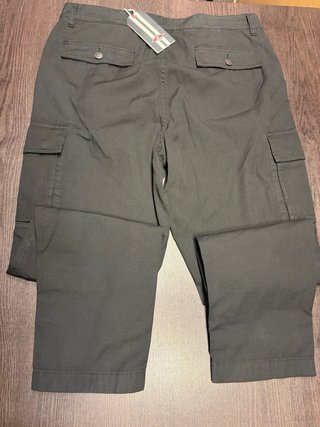 Pantaloni cargo Bear uomo neri tg.50