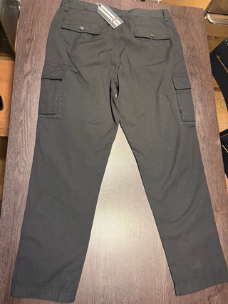 Pantaloni cargo Bear uomo neri tg.50