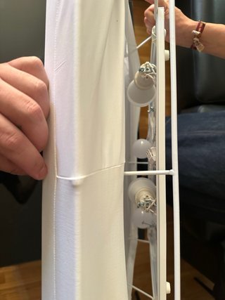 Lámpara de techo blanca moderna
