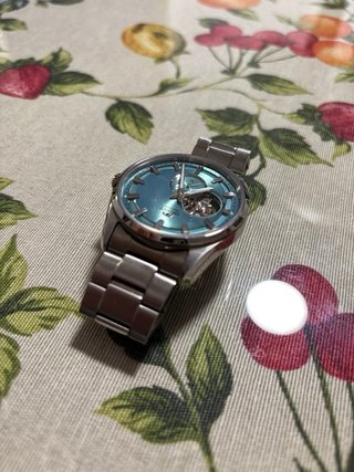 Reloj Orient Automático Esfera Turquesa
