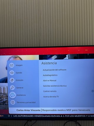 Tele Samsung 65” 4K