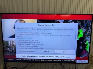 Tele Samsung 65” 4K
