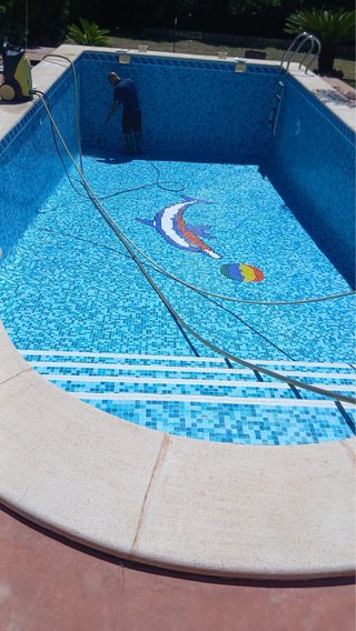 Limpieza y rejuntado de piscinas