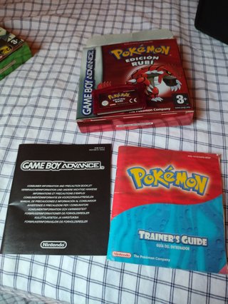 Pokémon Edición Rubí Game Boy Advance Completo