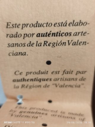 Jarra cerámica CERAMHER frutas doradas