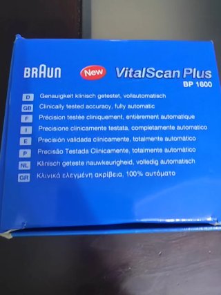 Tensiómetro Braun VitalScan Plus BP 1600