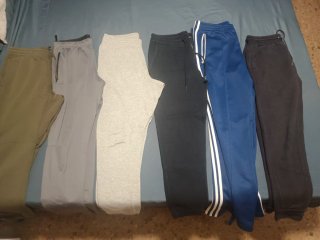 Lote Pantalones Chándal Adidas, Nike, Reebok, Mass