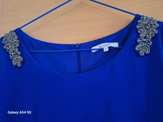 Vestido de fiesta azul
