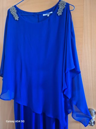 Vestido de fiesta azul