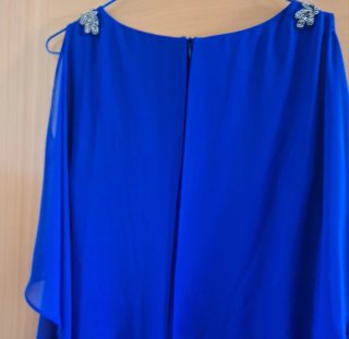 Vestido de fiesta azul