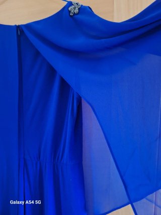 Vestido de fiesta azul