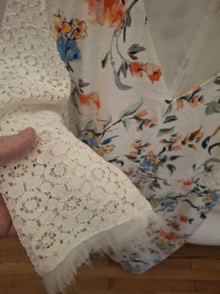 Abito tubino fantasia floreale