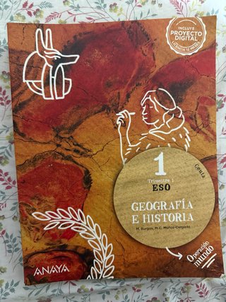 Libro de geografia 1 eso anaya
