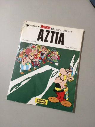 Lote 4 comics Astérix y Obélix en euskera