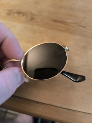 Gafas de sol Ray-Ban RB3547-N Ovaladas Doradas